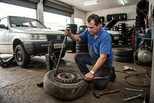 Troca de pneus em Araras: quando procurar atendimento para clientes de O Polo Borracharia Araras